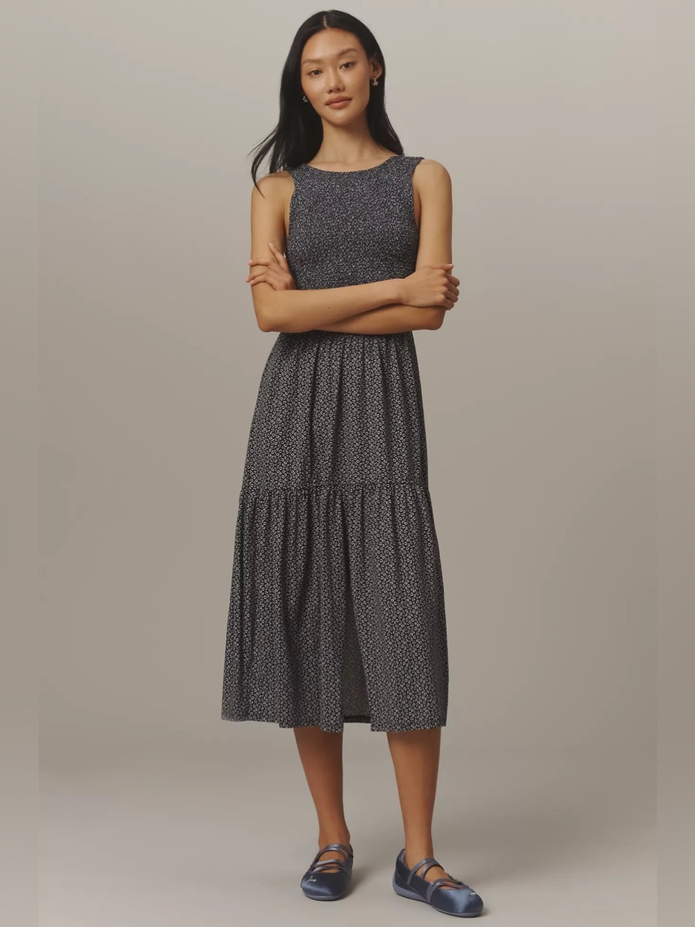 NWT Anthropologie Nation Los Angeles Clementine Midi Dress